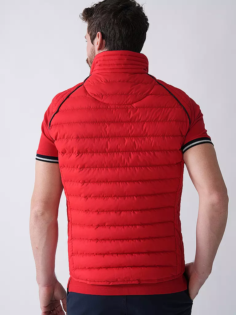 WELLENSTEYN | Steppgilet MOL | rot