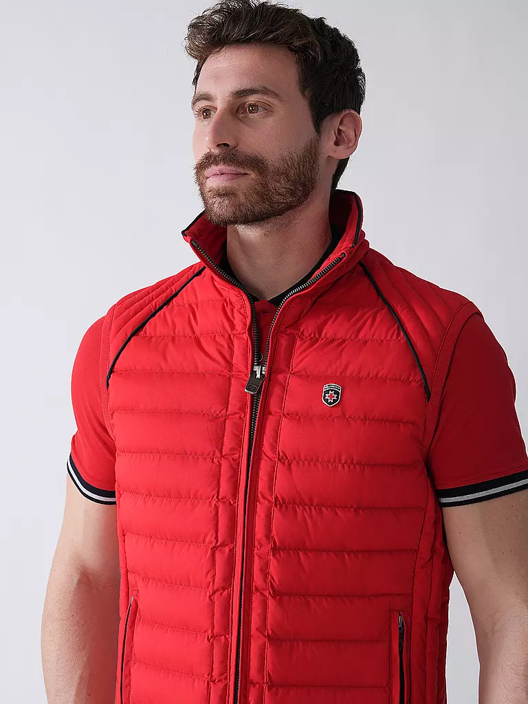 WELLENSTEYN | Steppgilet MOL | rot