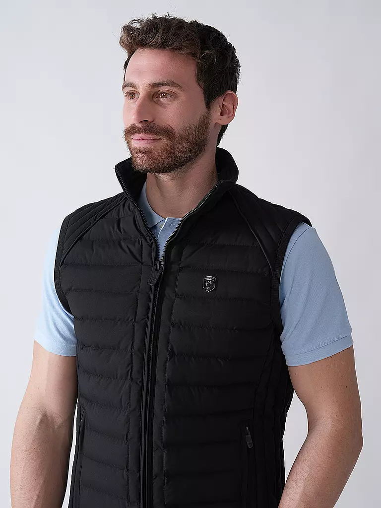 WELLENSTEYN | Steppgilet MOL | schwarz