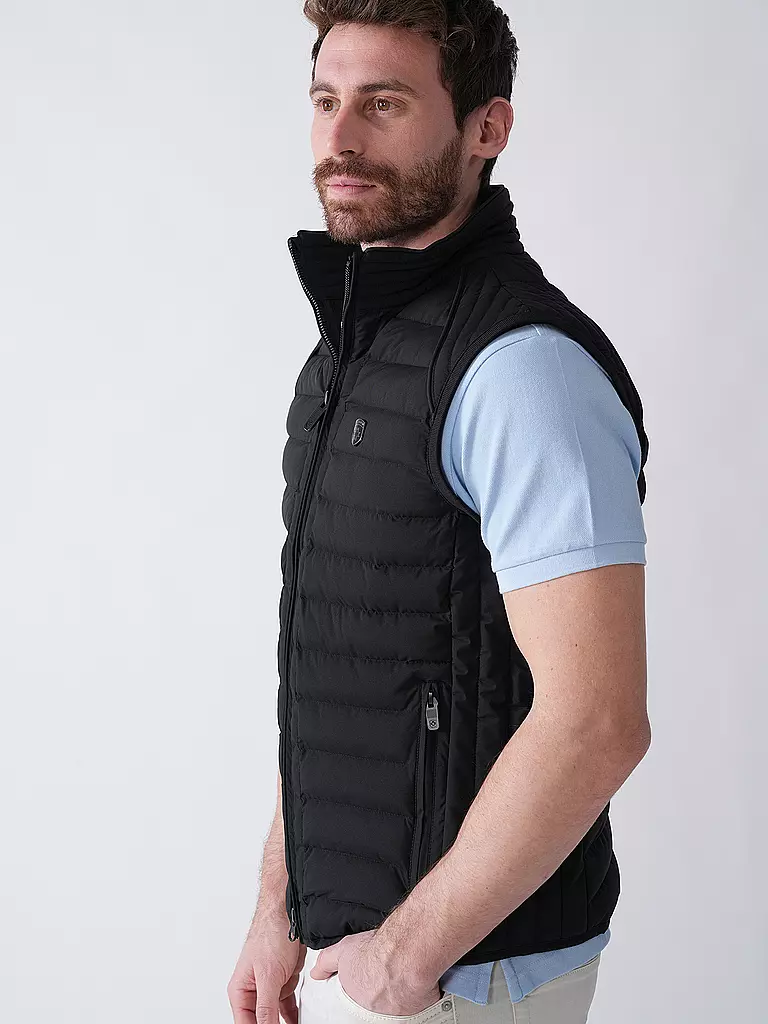 WELLENSTEYN | Steppgilet MOL | schwarz