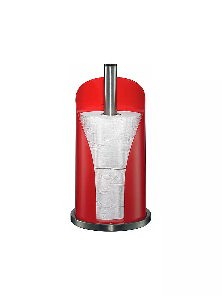 WESCO | Papierrollenhalter 300mm Rot | schwarz