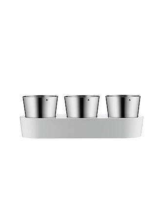 WMF | Gourmet Indoor Kräutergarten Set 3-tlg Cromargan / Weiss