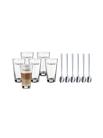 WMF | Clever & More Latte Macchiato Set 12-tlg Glas/Cromargan