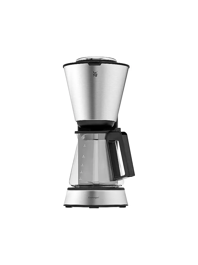 WMF | Küchenminis Aroma Filterkaffeemaschine (5 Tassen) | silber