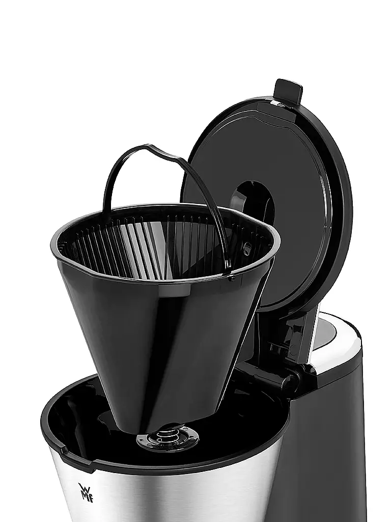 WMF | Küchenminis Aroma Filterkaffeemaschine (5 Tassen) | silber