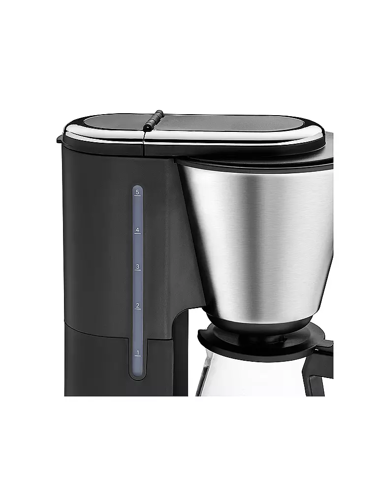 WMF | Küchenminis Aroma Filterkaffeemaschine (5 Tassen) | silber