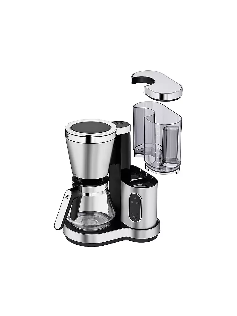 WMF | Lumero Kaffeemaschine mit Glaskanne | silber