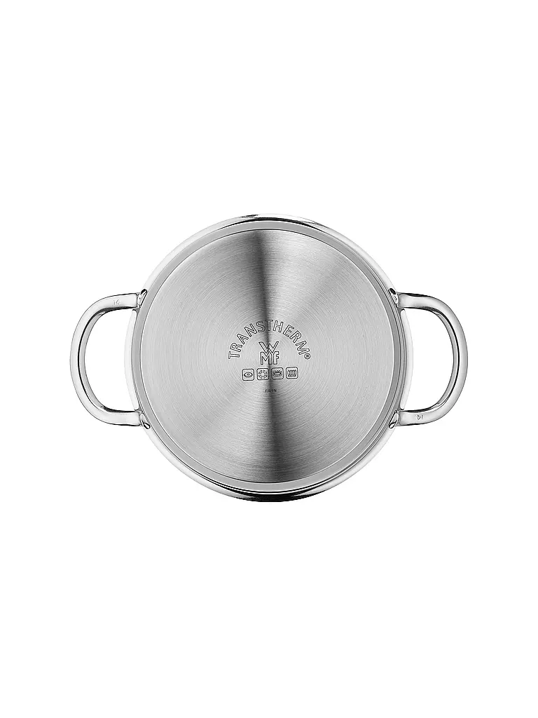 WMF | Mini Fleischtopf mit Deckel 14cm | silber