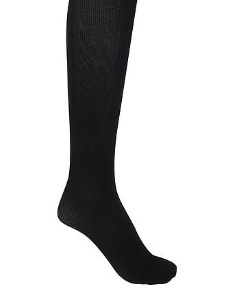 WOLFORD | Modestrumpfhose Mary Cotton Rib Black