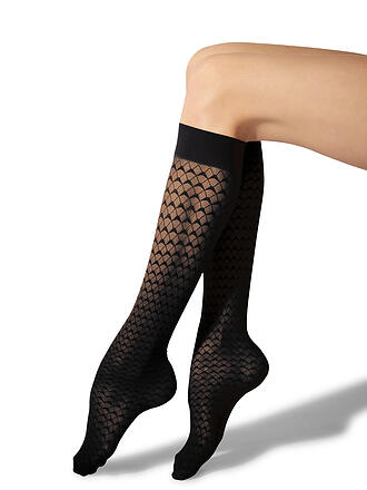 WOLFORD | Kniestrümpfe 30 DEN black 