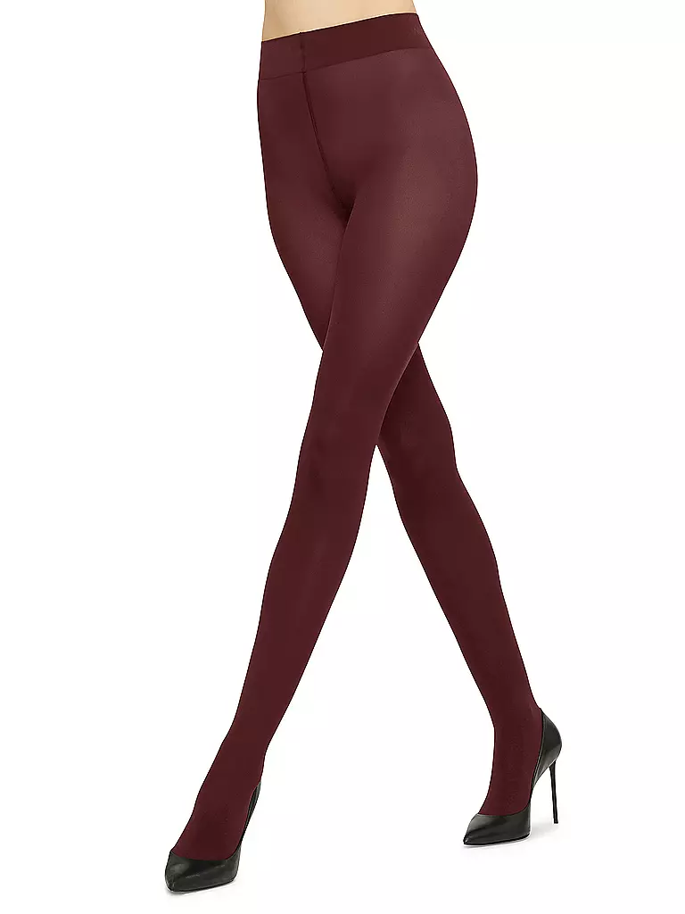 WOLFORD | Feinstrumpfhose VELVET DE LUXE 66 port royal | schwarz