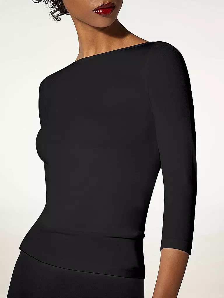 WOLFORD | Shirt CORDOBA | schwarz