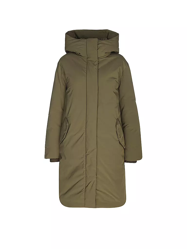 WOOLRICH | Daunenparka COCOON  | dunkelgrün