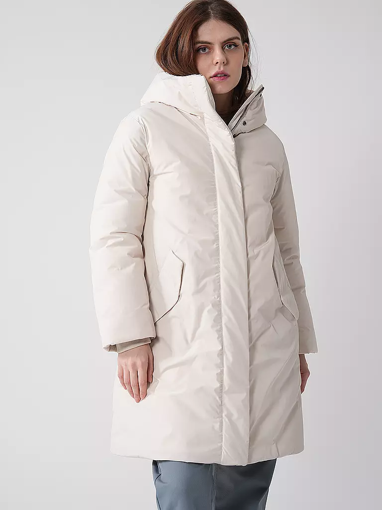 WOOLRICH | Daunenparka COCOON | dunkelgrün