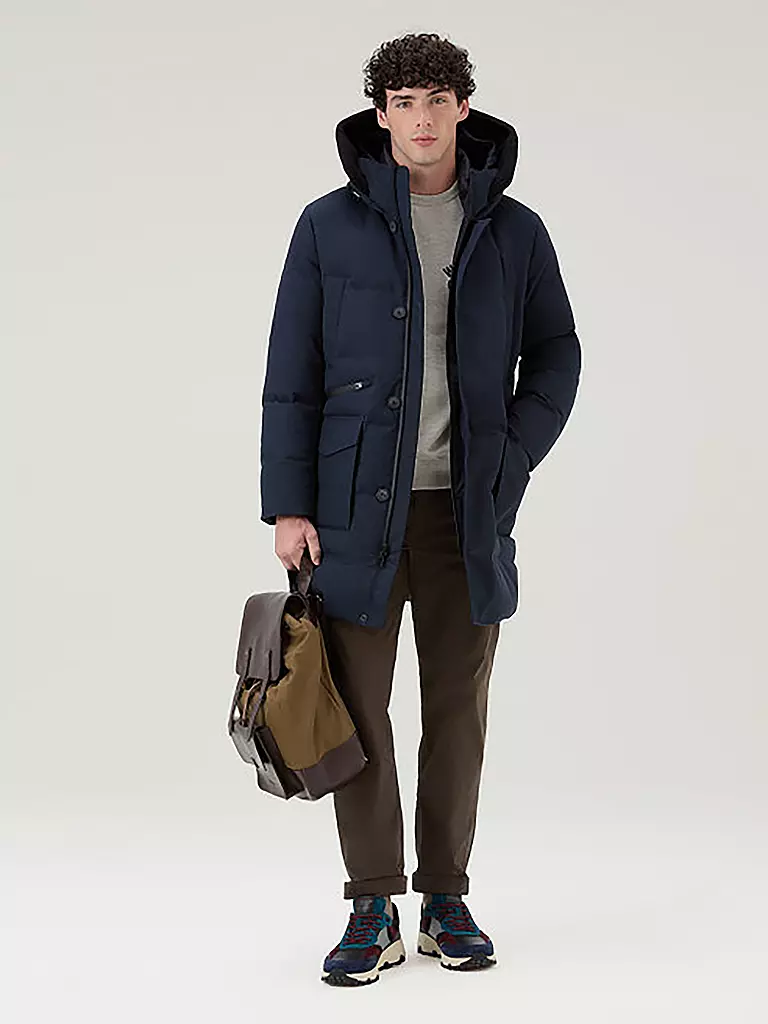 WOOLRICH | Daunenparka | blau