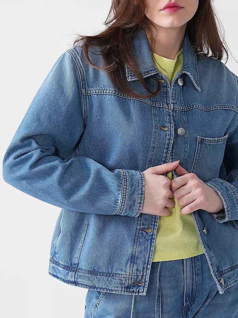 WOOLRICH | Jeansjacke  | blau