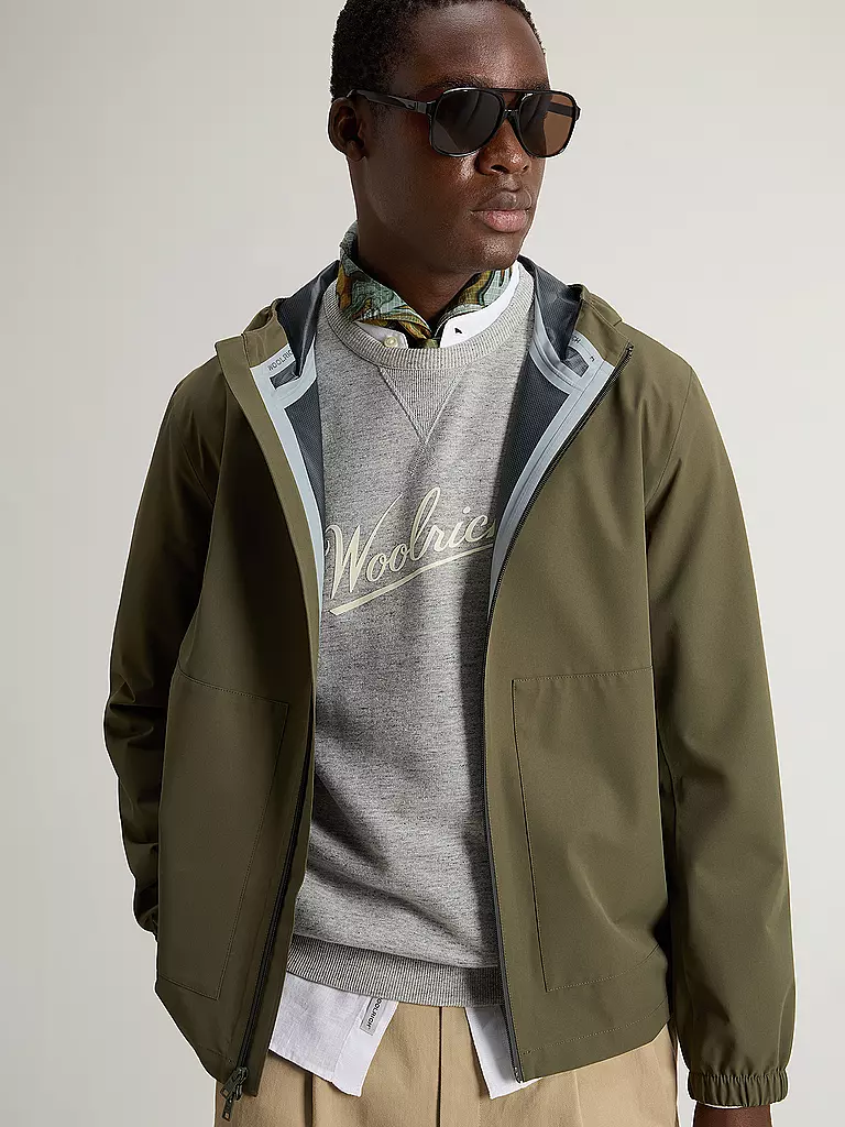 WOOLRICH | Kurzjacke PACIFIC | olive