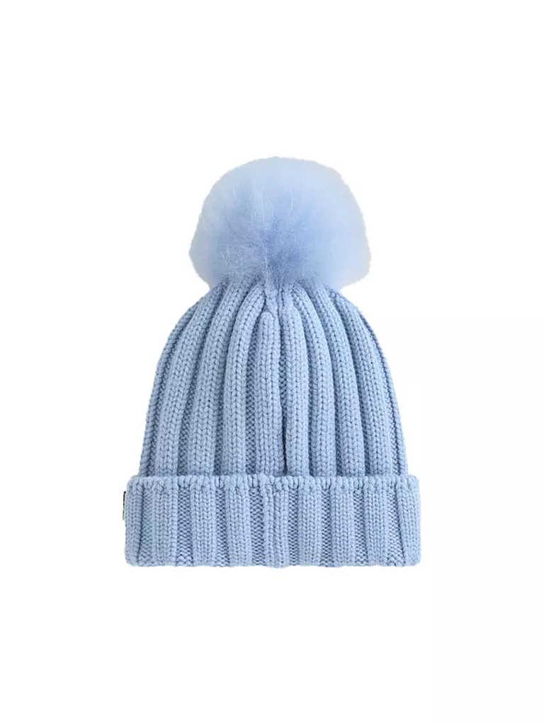 WOOLRICH | Mütze - Haube | hellblau