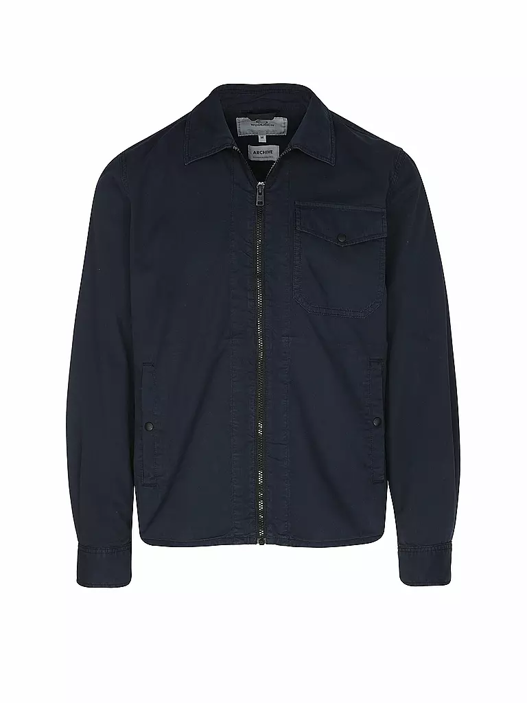 WOOLRICH | Overshirt GABARDINE  | dunkelblau