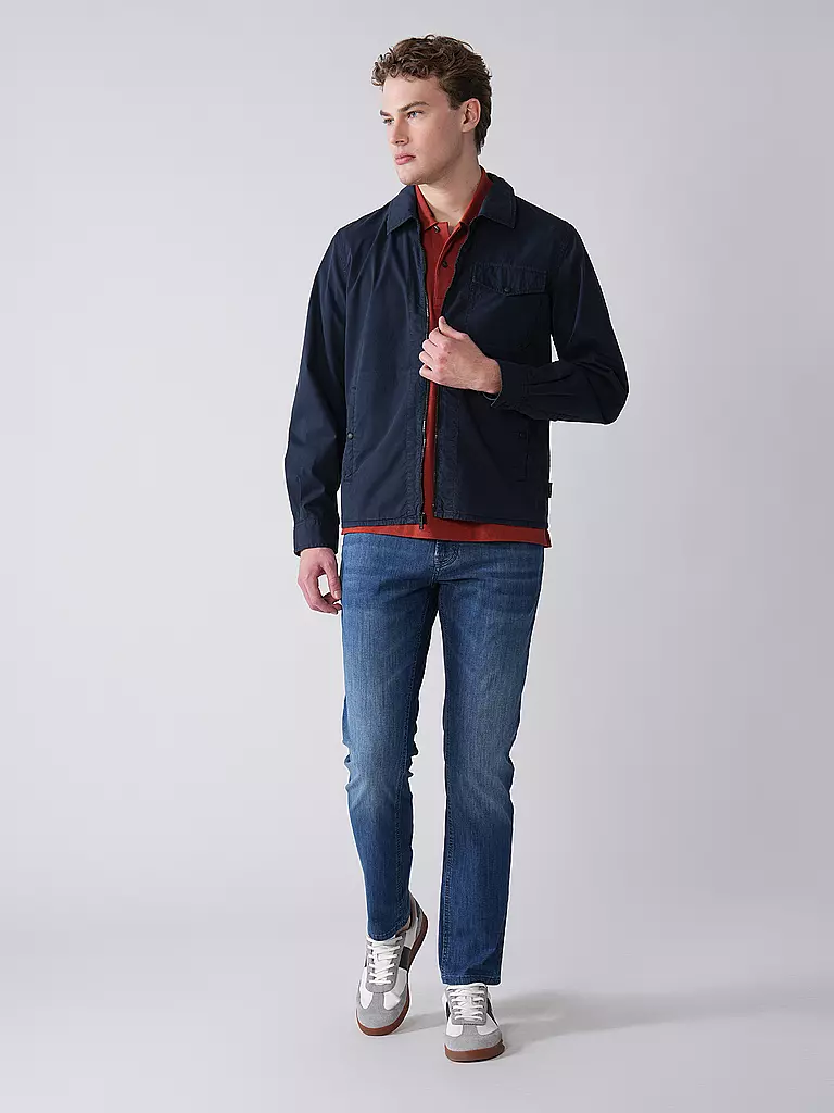 WOOLRICH | Overshirt GABARDINE  | dunkelblau