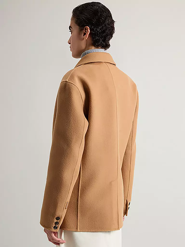 WOOLRICH | Wolljacke | camel