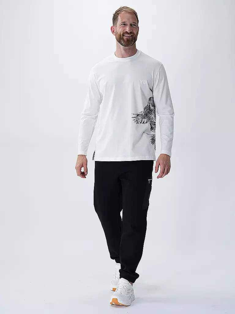 Y-3 | Langarmshirt  | weiss