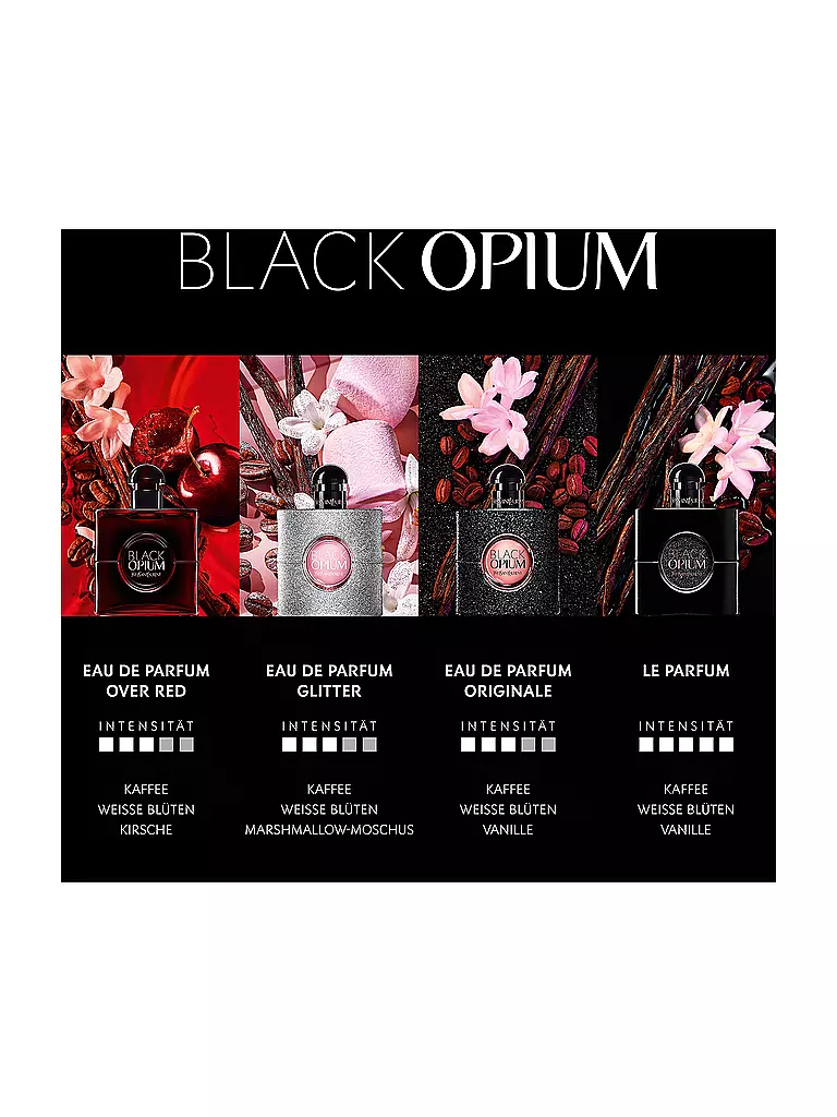 YVES SAINT LAURENT | Black Opium Eau de Parfum Glitter 50ml | keine Farbe