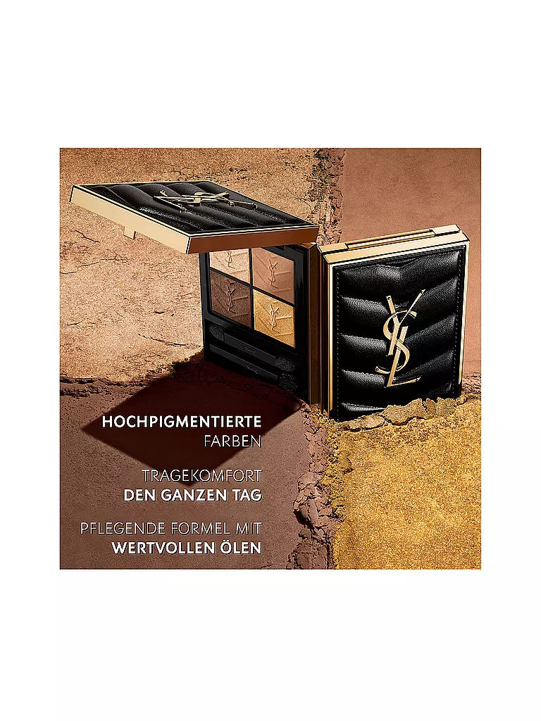 YVES SAINT LAURENT | Lidschatten - Couture Mini Clutch (710 Over Brun) | gold