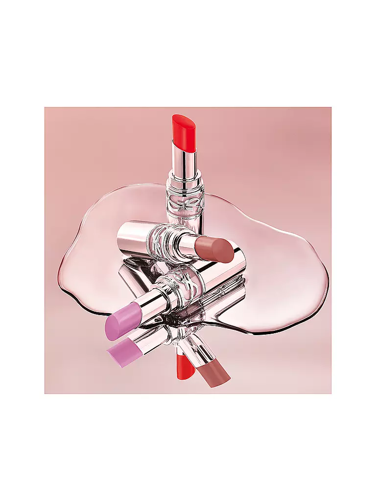 YVES SAINT LAURENT | Lippenstift - Loveshine Candy Glow Balm (8B Naked Pink) | gelb