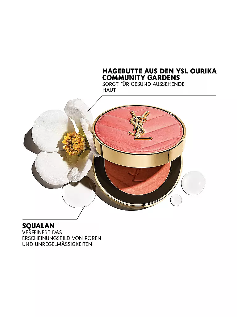 YVES SAINT LAURENT | Make Me Blush Bold Blurring Blush (24 Suave sunstone) | rosa