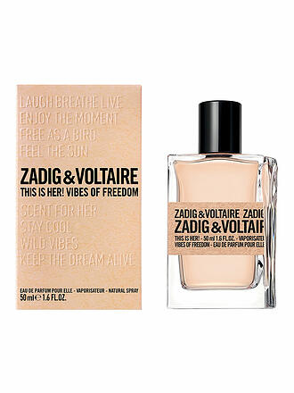 ZADIG & VOLTAIRE | This is Vibes of Freedom pour elle Eau de Parfum 50ml