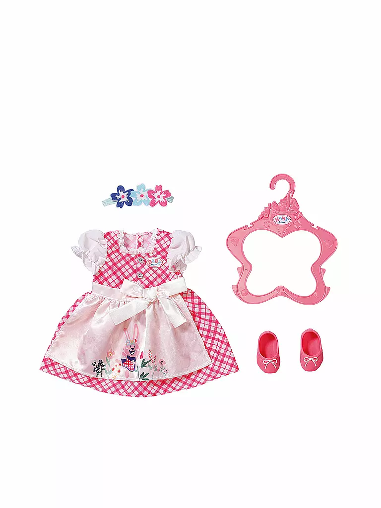 ZAPF CREATION | BABY born Dirndl 43cm | keine Farbe