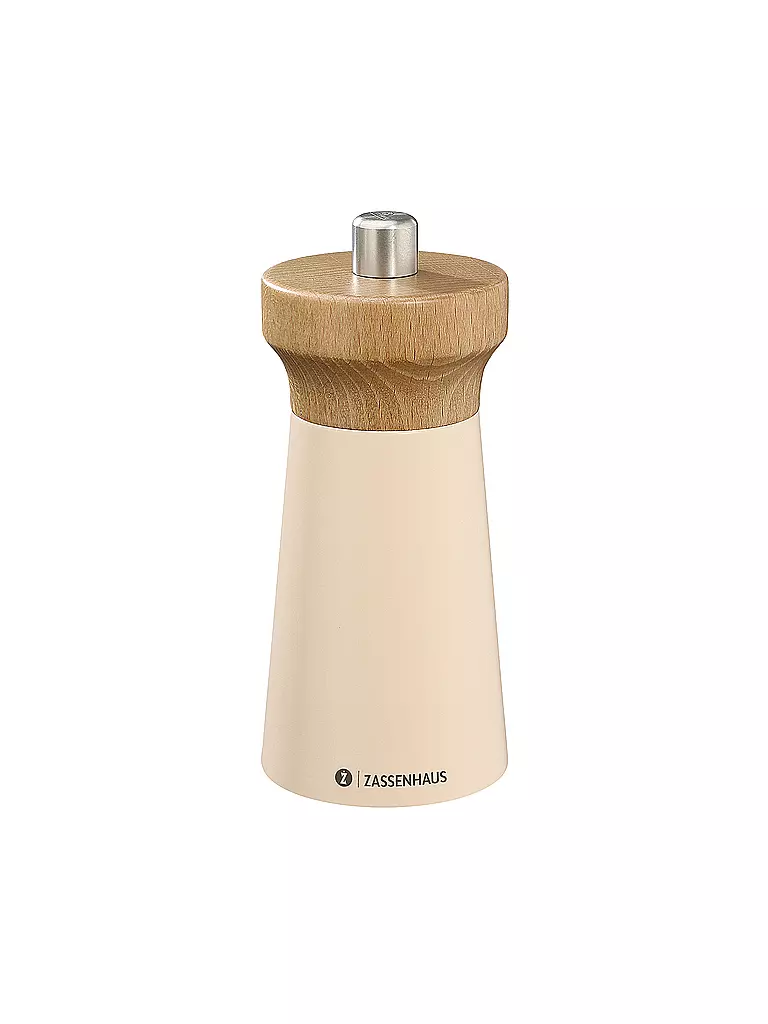 ZASSENHAUS | Pfeffermühle WESTERLAND 12 cm Sand/Buche | beige