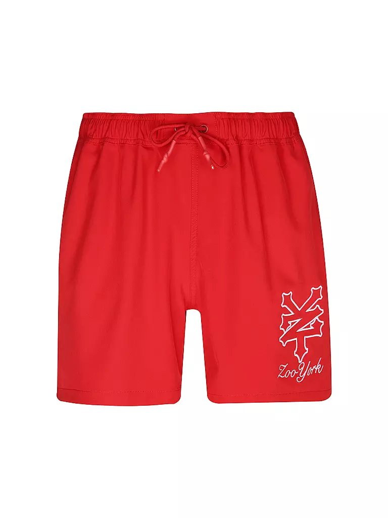 ZOO YORK | Shorts SIGNATURE | rot